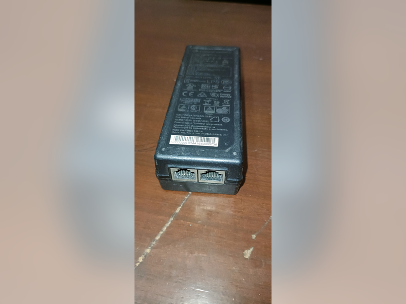 Click to enlarge PoE Injector / Adapter (802.3af/at), two-port injector