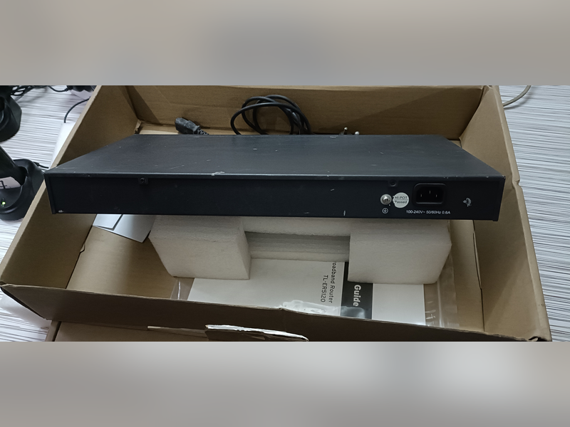 TP-Link TL-ER5120 Load-Balance Router, back panel
