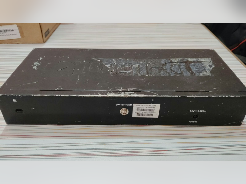 Click to enlarge D-Link DGS-1210 PoE Switch, back