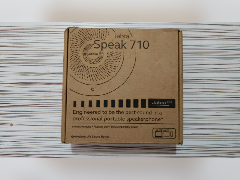 Click to enlarge Jabra 710 MS Bluetooth Speaker, retail box