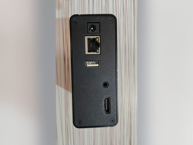 Click to enlarge Cerevo LiveShell X Streaming Encoder, rear ports