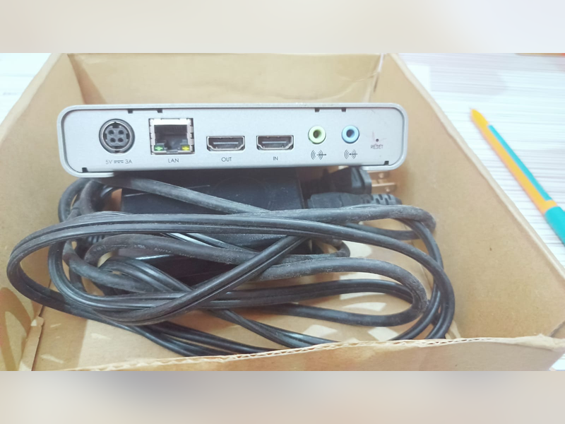 Click to enlarge Matrox Monarch HD Streaming Encoder, rear ports