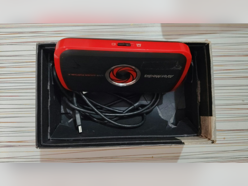 Click to enlarge AVerMedia Live Gamer Portable (C875), unit in box