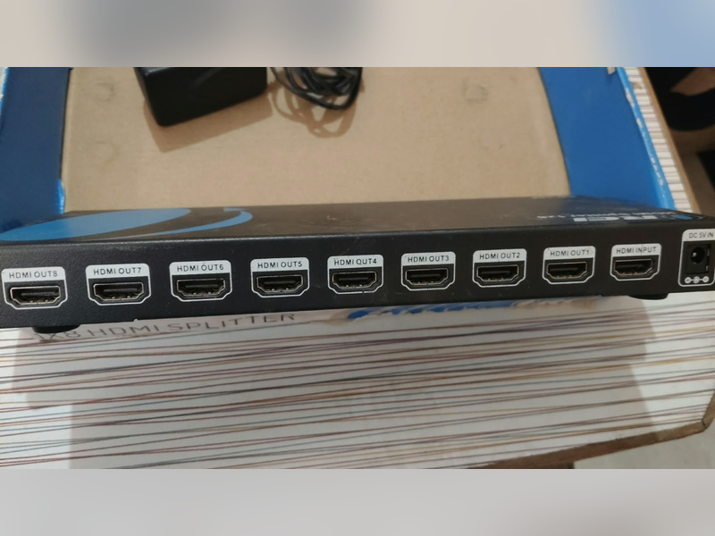 Click to enlarge Orei HD-108 HDMI Splitter 1x8, HDMI outputs