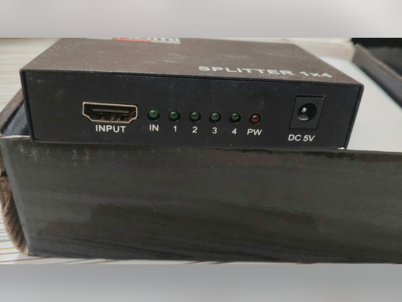 Click to enlarge HDMI Splitter 1x4 (Unbranded), HDMI input