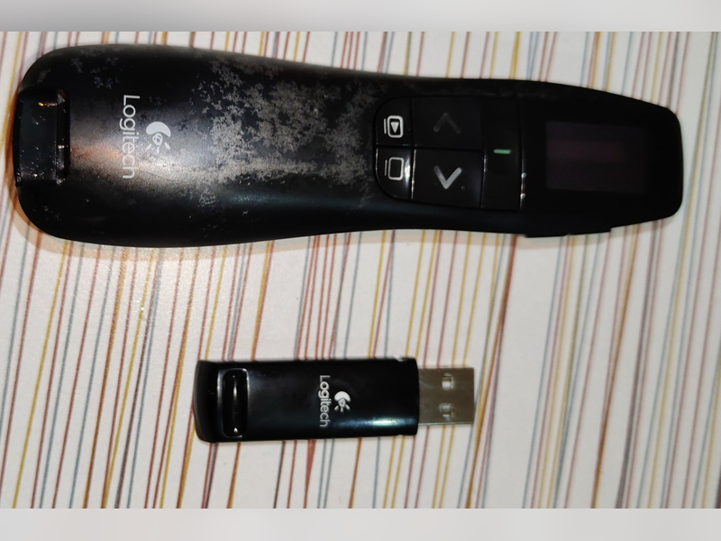Logitech R800 Professional Presenter, with USB receiver
