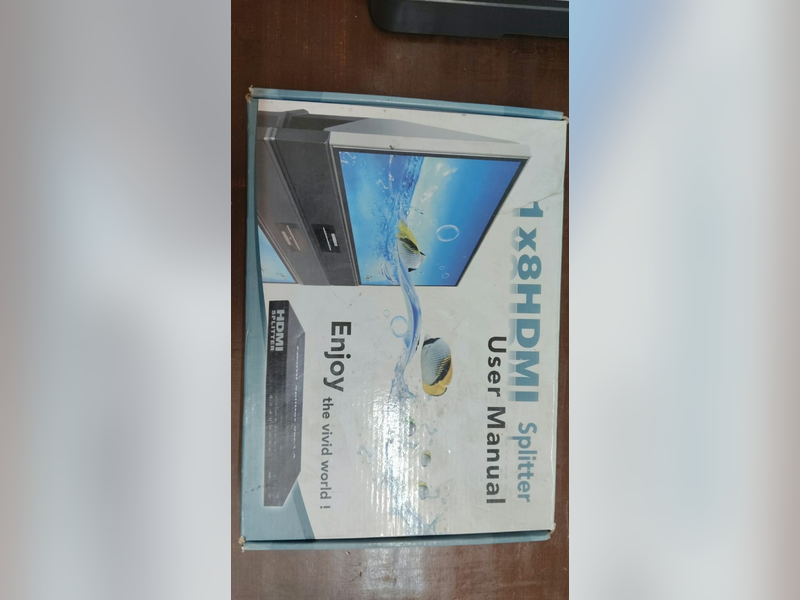 HDMI Splitter 1x8 (Unbranded), retail box